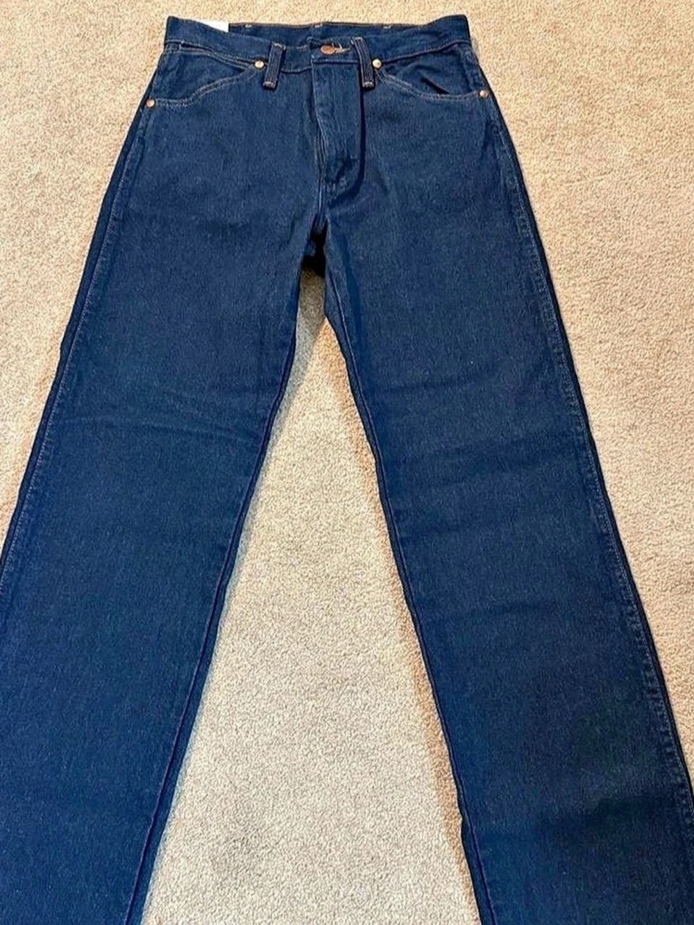 NWT Wrangler Original Cowboy Cut Competition Jeans Men's Blue Waist 29 x 36 NWT